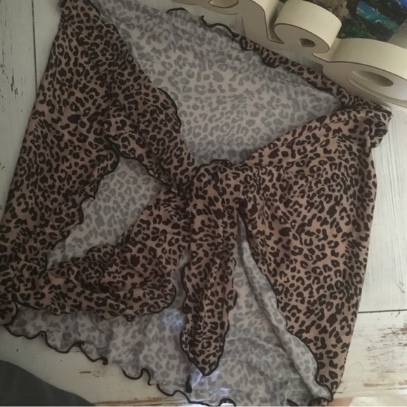 Bathing suit 3 piece leopard NEW l/xl - Picture 11 of 13